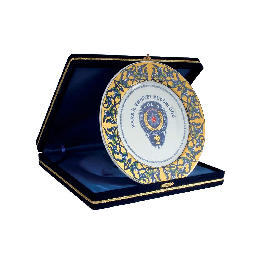 Porselen Plaket
