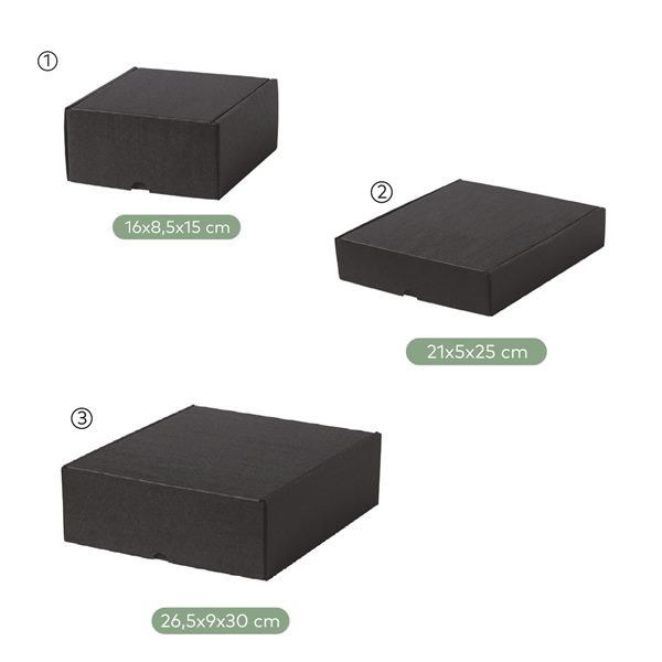 Hediye Kutusu - Geri Dönüştürülmüş Oluklu Mukavva