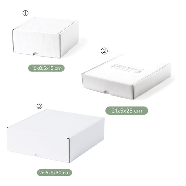 Hediye Kutusu - Geri Dönüştürülmüş Oluklu Mukavva